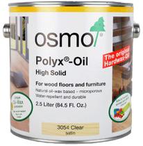Acabamento em madeira Osmo Polyx-Oil 3054 Clear Satin 2,5 litros