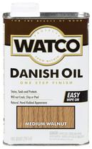 Acabamento em madeira Rust-Oleum Watco Danish Oil Medium Walnut 1L Acabamento em madeira Rust-Oleum Watco Danish Oil Medium Walnut 1L