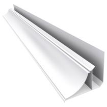 Acabamento em PVC Nobre 6 Metros Branco - 0005.1 - PLASBIL