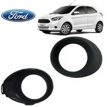 Acabamento Farol de Milha Ford Ka 2018 Preto Motorista