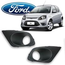 Acabamento Ford Ka Farol Auxiliar 2012 Par