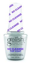Acabamento Gelish No-Cleanse com acabamento de alto brilho, 21 dias de uso