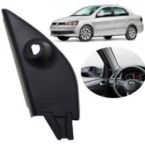Acabamento Interno Retrovisor Manual Volkswagen Voyage G6 2014 2015 2016 Lado Esquerdo 4 Portas Original