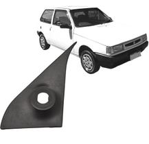 Acabamento Interno Retrovisor Porta Dianteira Uno 2000 Até 2004 Fire 2 Portas Com Furo para Controle