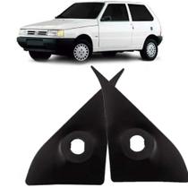 Acabamento Interno Retrovisor Uno Fire 2000 a 2003 Com Furo 4 Portas