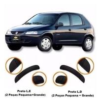 Acabamento Maçaneta Puxador Interno Celta 01/06 Preto - Par Acabamento Maçaneta Puxador Interno Celta 01/06 Preto - Par