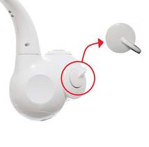 Acabamento manopla de registro para torneira elétrica lumen hydra