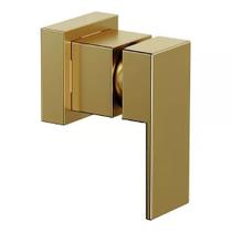 Acabamento Metal Alavanca Quadrada Dourado Gold Para Registros Docol - TAPS