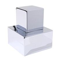 Acabamento Metal Alavanca Quadrado P/ Registro Docol Cromado Acabamento Metal Alavanca Quadrado P/ Registro Docol Cromado