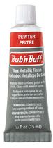 Acabamento metálico em cera AMACO Rub 'n Buff Pewter 15 mL 16 cores Acabamento metálico em cera AMACO Rub 'n Buff Pewter 15 mL 16 cores