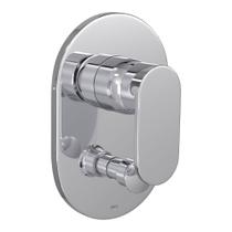 Acabamento Misturador Monocomando 4 Vias para Banheira Drop Cromado - 4994.C91