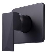 Acabamento Misturador Monocomando Diamante Base Docol Preto