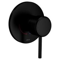 Acabamento Misturador Monocomando para Chuveiro 1/2" e 3/4" You Black Matte - 4993.BL104.CHU.MT Acabamento Misturador Monocomando para Chuveiro 1/2" e 3/4" You Black Matte - 4993.BL104.CHU.MT