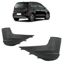 Acabamento Moldura Inferior Parachoque Traseiro Cross Up 2018 2019 2020 2021 Preto Acabamento Texturizado