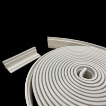 Acabamento Moldura Roda Teto Eva Autocolante e Flexível E30 3,5cm + 3,5cm + Gabarito