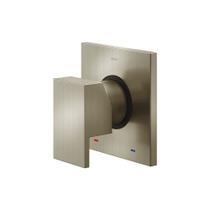 Acabamento Monocomando Chuveiro e Ducha Higiênica Docol New Edge Base Deca 90021756044 Níquel Acabamento Monocomando Chuveiro e Ducha Higiênica Docol New Edge Base Deca 90021756044 Níquel