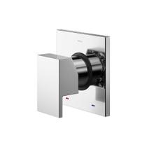 Acabamento Monocomando Chuveiro e Ducha Higiênica Docol New Edge para Base Deca 90021756006 Cromado Acabamento Monocomando Chuveiro e Ducha Higiênica Docol New Edge para Base Deca 90021756006 Cromado