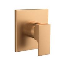 Acabamento Monocomando Ducha Deca Unic Dourado Fosco Acabamento Monocomando Ducha Deca Unic Dourado Fosco