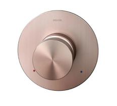 Acabamento monocomando p/ base de alta pressão e ducha higiênica Mix&ampMatch cobre escovado Docol