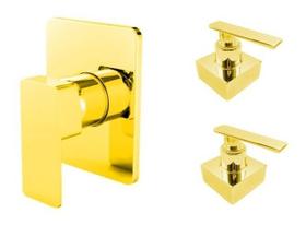 Acabamento Monocomando P/ Deca Dourado + Acabamento Pino