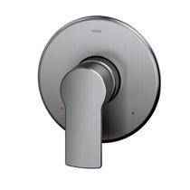 Acabamento monocomando para base de alta pressão e ducha higiênica Argon, 90008483070 - Docol Grafite Escovado Acabamento monocomando para base de alta pressão e ducha higiênica Argon, 90008483070 - Docol Grafite Escovado
