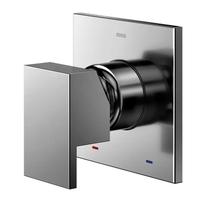 Acabamento monocomando para chuveiro 3/4" alta vazão New Edge/Minima, 90009259048 - Docol Grafite Polido Acabamento monocomando para chuveiro 3/4" alta vazão New Edge/Minima, 90009259048 - Docol Grafite Polido