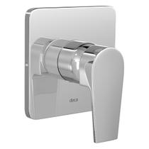 Acabamento Monocomando Para Chuveiro Cromado Level Deca Acabamento Monocomando Para Chuveiro Cromado Level Deca