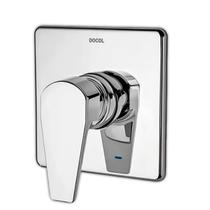Acabamento Monocomando para Chuveiro Docol Lift Cromado Tres Quartos Biníquel Liga de Cobre Cartucho Ceramico Alta Vazao 5 a 40 mca Ducha Quente Fria