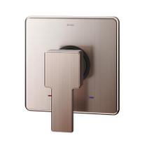 Acabamento Monocomando para Chuveiro Ducha Higiênica Edge base Deca Cobre Escovado Acabamento Monocomando para Chuveiro Ducha Higiênica Edge base Deca Cobre Escovado