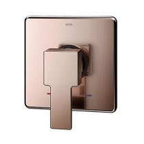 Acabamento monocomando para chuveiro e ducha higiênica (Base Deca) Edge cobre polido Docol Acabamento monocomando para chuveiro e ducha higiênica (Base Deca) Edge cobre polido Docol