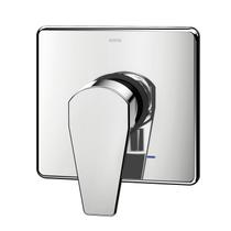 Acabamento Monocomando para Chuveiro e Ducha Higiênica de Lift Docol Cinza/Cromado