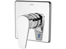Acabamento Monocomando para Chuveiro e Ducha Higiênica Docol Lift 804906 1/2" Cromado