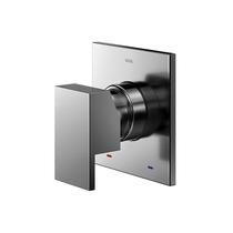 Acabamento Monocomando para Chuveiro e Ducha Higiênica Docol New Edge 926048 1/2" Grafite Polido
