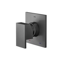 Acabamento Monocomando para Chuveiro e Ducha Higiênica Docol New Edge 926070 1/2" Grafite Escovado