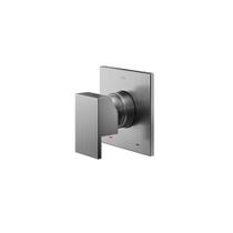 Acabamento Monocomando Para Chuveiro E Ducha Higiênica New Wdge Minima Grafite Escovado - Docol Acabamento Monocomando Para Chuveiro E Ducha Higiênica New Wdge Minima Grafite Escovado - Docol