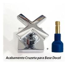 Acabamento P/ Registro Cruzeta Quadrado 3/4 Padrão Docol