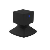 Acabamento p/ Registro Ducon Preto Fosco Quadrado BL6246