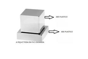 Acabamento P/ Registro Quadrado Abs ( Pvc ) 3/4 Padrão Deca