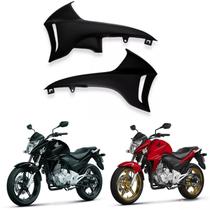 Acabamento Par Aba Tanque Preto Honda Cb300r 2009 2010 2011 2012 Abs Acabamento Par Aba Tanque Preto Honda Cb300r 2009 2010 2011 2012 Abs