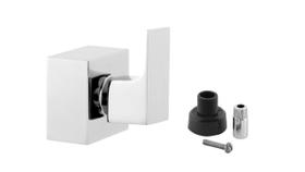 Acabamento Para Banheiro Registro Geral 1.1/4 1.1/2 50MM Alavanca Quadrado Cromado Chuveiro Padrão Docol