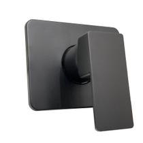Acabamento para base monocomando chuveiro preto fosco deca - rainha Acabamento para base monocomando chuveiro preto fosco deca - rainha