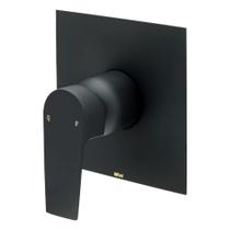 Acabamento Para Base Monocomando Deca 3/4" Bold 520 Bk370 Preto Fosco Fani Metais