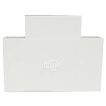 Acabamento para canaleta tipo T 40X16 Branco - ILUMI 62040