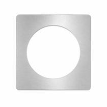 Acabamento Para Forro 28,5x28,5cm Inox 304 Duto 8 Chaminé Acabamento Para Forro 28,5x28,5cm Inox 304 Duto 8 Chaminé