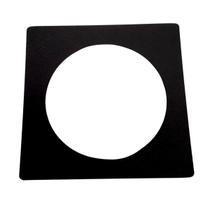 Acabamento Para Forro 35x35 Preto Duto 12 Chaminé Fogão