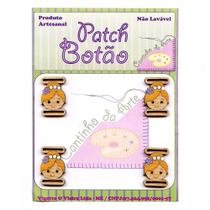 Acabamento para Laço Menina Flor Lilás - 4 Unidades