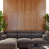 Acabamento para Painel Ripado 3,1cm X 2,1 Cm X2,85m Lado Direito Casa Grassi Acabamento para Painel Ripado 3,1cm X 2,1 Cm X2,85m Lado Direito Casa Grassi