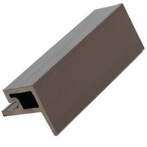 Acabamento para Painel Ripado Modaza 1/2 WPC Externo, 4,95 x 290 cm, Ipê