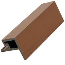 Acabamento para Painel Ripado Modaza 1/2 WPC Externo, 4,95 x 290 cm, Tauari