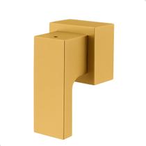 Acabamento para registro alavanca grande 1.1/4 gold matte
